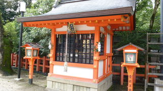 本殿の西側にあります！