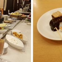 日本で見かけるのは珍しいチョコフォンデュー