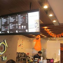 店内の風景です。