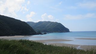 とても綺麗な砂浜