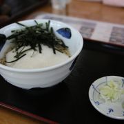 富士山の伏流水で作る蕎麦が美味しいです