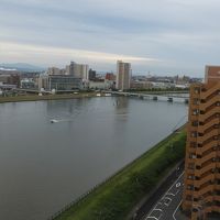 部屋からの眺めはいいですよ