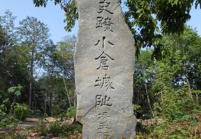 関東では珍しい石垣のあるお城。