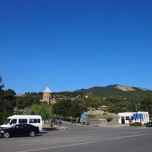 ムツヘタのバスターミナル周辺