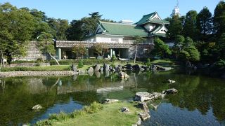 富山城が公園として整備されています。