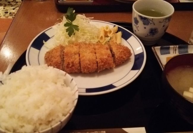 おいしい豚カツ