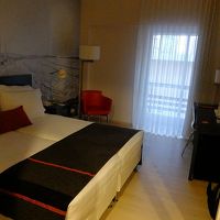 部屋は広くはないがまずまず．