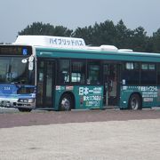千葉の海浜エリアを走る路線バスです。