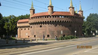 北の城門の防衛用の要塞です。