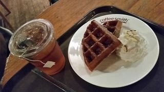 夜中でもお茶ができます