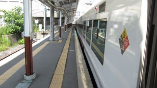 Ｅ２５７系の車輛で運行