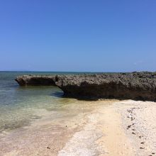 船原浜（ふなばるはま）の海。