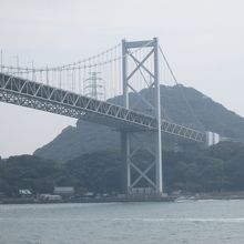 赤間神宮からみもすそ川公園に向う途中で見ています