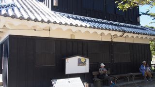 有料ゾーンの手前