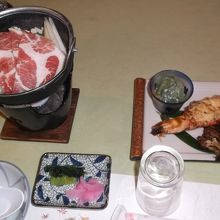 夕食①