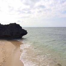 島仲浜の浜。