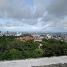 那覇市の北側の風景です。