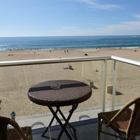 バルコニーがあり、目の前が海！