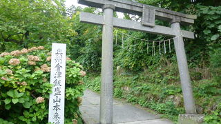 歴史ある小さな社だわー