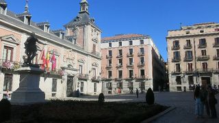 趣きのある広場