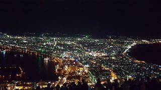 夜景を見る穴場かも