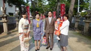 孫の七五三にて