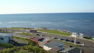 宗谷岬を眺めることができます