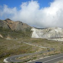 途中の道路から見る景色も綺麗です