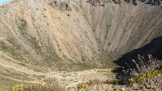 青空の浄土平で吾妻小富士に上る