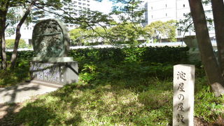 豪商淀屋の屋敷があった場所。