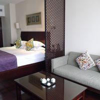 ソファとテーブルもあります