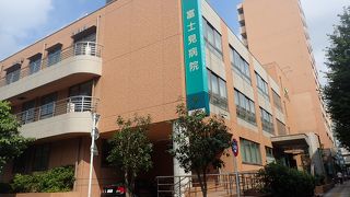 近所の中核病院です。
