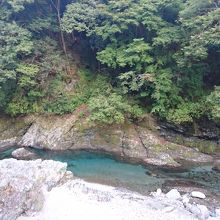 駐車スペースからの眺め