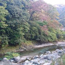 駐車スペースからの眺め