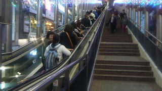 ながーいエスカレーター。