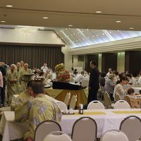 朝食バイキング会場