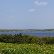 稚内空港近くの静かな沼地