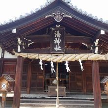 道後温泉の守り神です。