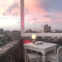 ルーフトップのサンセット