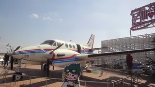 飛行機が。