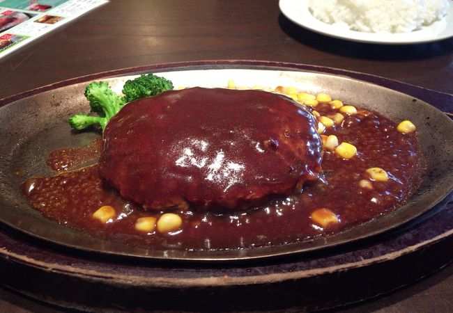 ランチがお得！ハンバーグが500円！