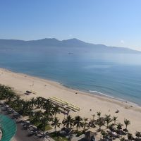 屋上からの眺め・前浜でノンビリ出来ます