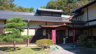 真田氏館跡の隣にある歴史館