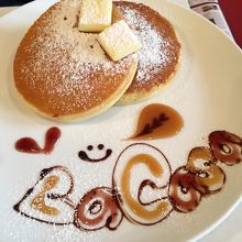 シンプルなパンケーキ