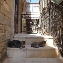 旧市街の片すみの光景