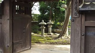 前庭だけでも楽しめます