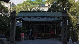 曽根崎心中ゆかりの神社