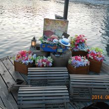 お花とトランク