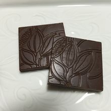 チョコの表面の模様も良いですよ