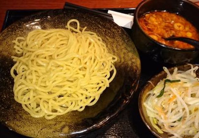 コシの強いつけ麺は美味しいよ